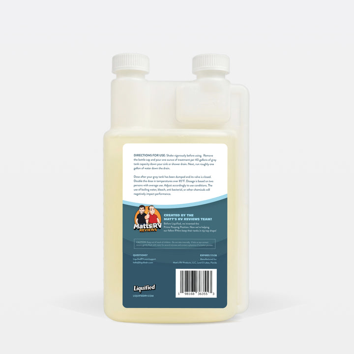 RV Gray Tank Treatment Lemon Scent