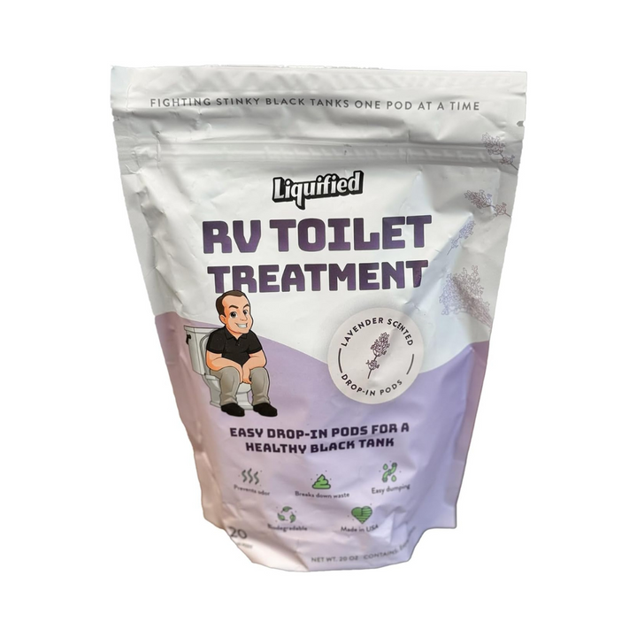 Liquified RV Toilet Treatment Pods – Lavender Scent