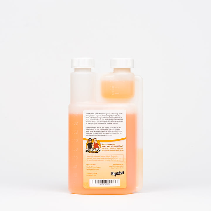 Liquified RV Toilet Treatment – Orange Scent