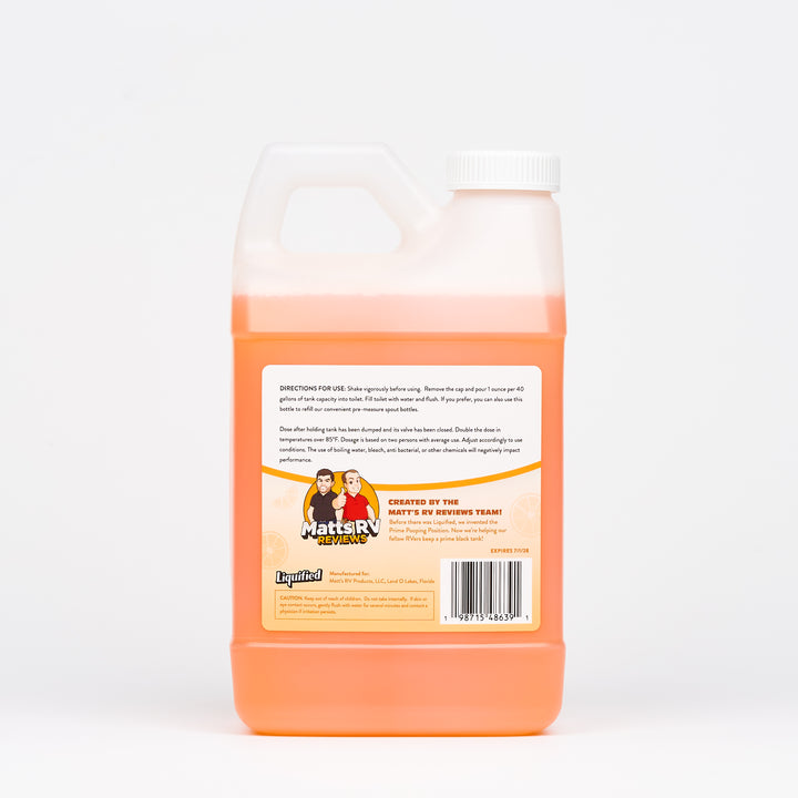 Liquified RV Toilet Treatment – Orange Scent