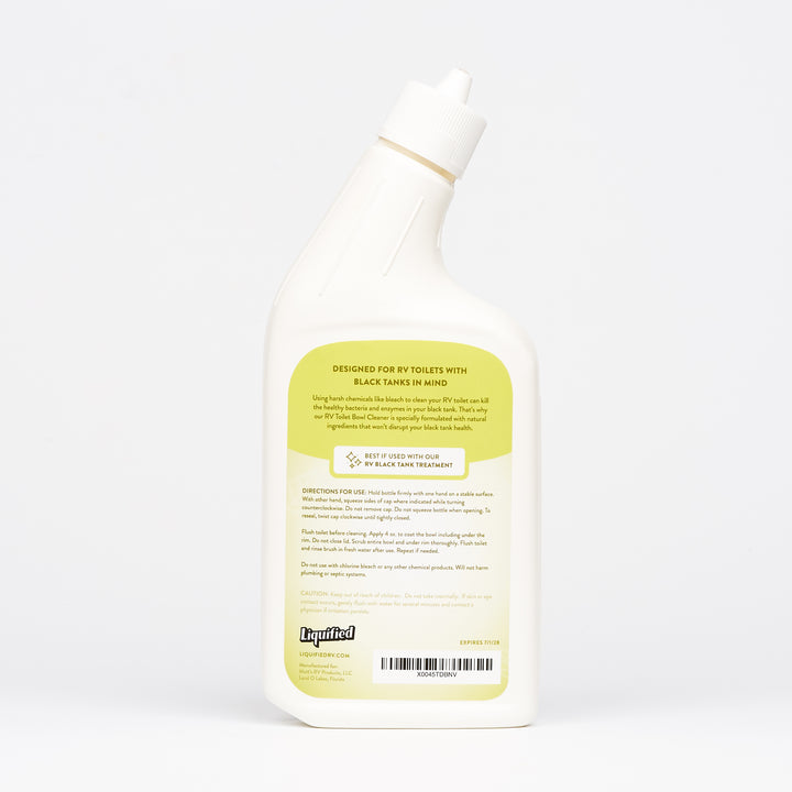 Liquified RV Toilet Bowl Cleaner
