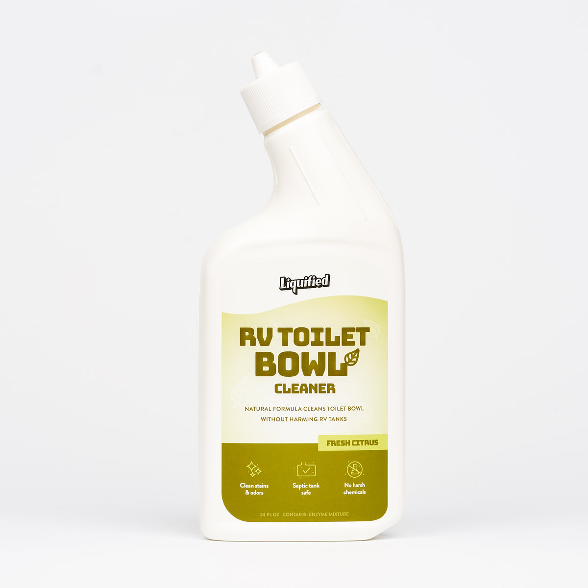 Liquified RV Toilet Bowl Cleaner