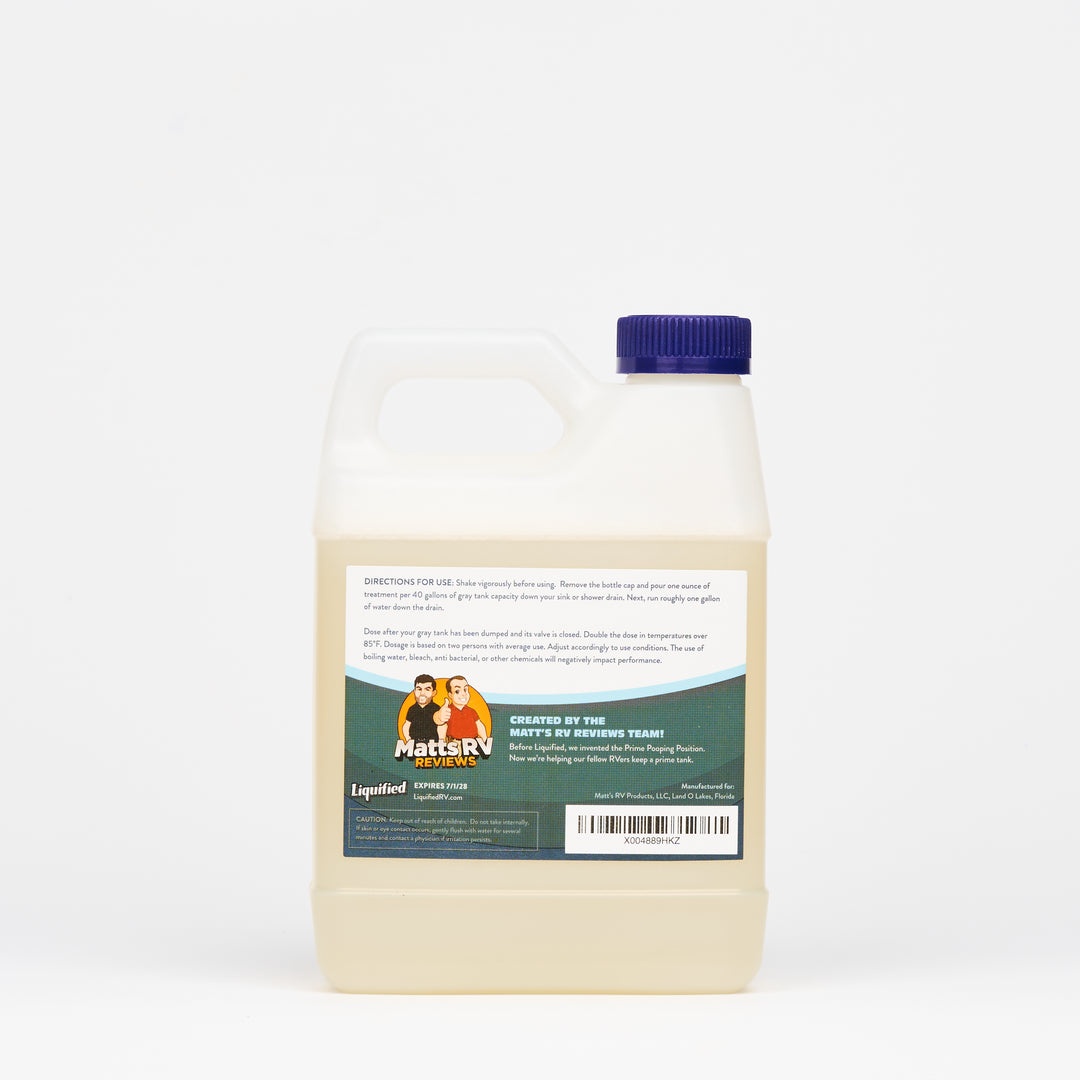 RV Gray Tank Treatment Lemon Scent