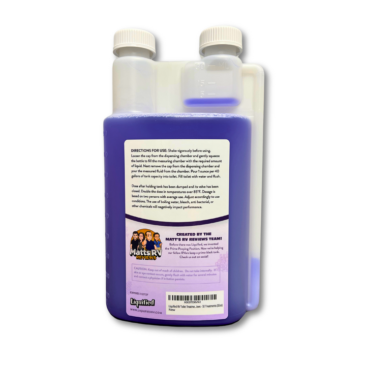 Liquified RV Toilet Treatment – Lavender Scent