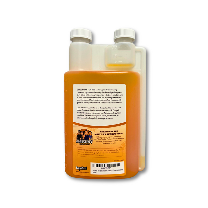 Liquified RV Toilet Treatment – Orange Scent