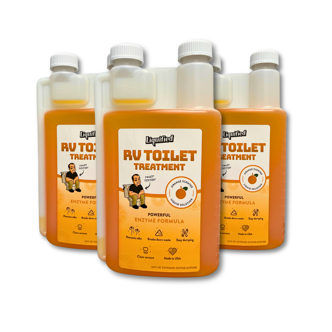 Liquified RV Toilet Treatment – Orange Scent