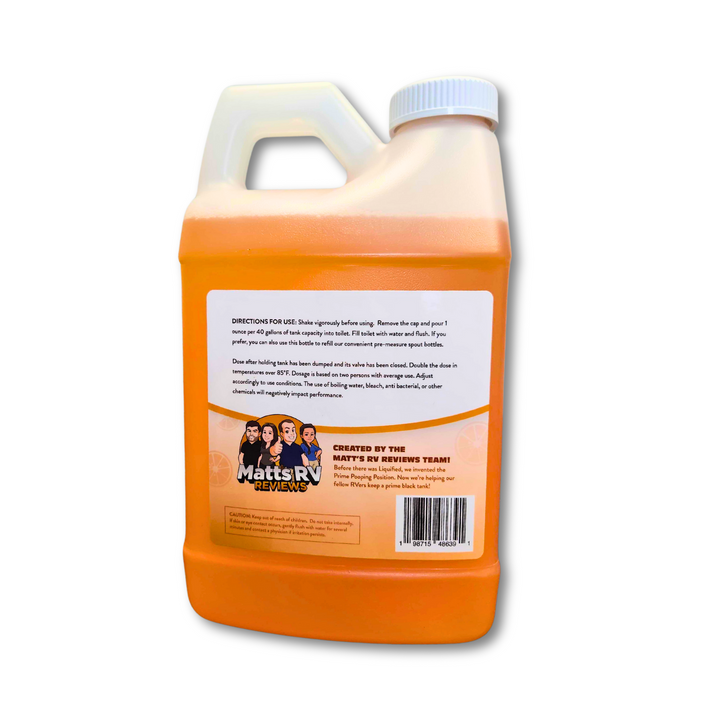 Liquified RV Toilet Treatment – Orange Scent