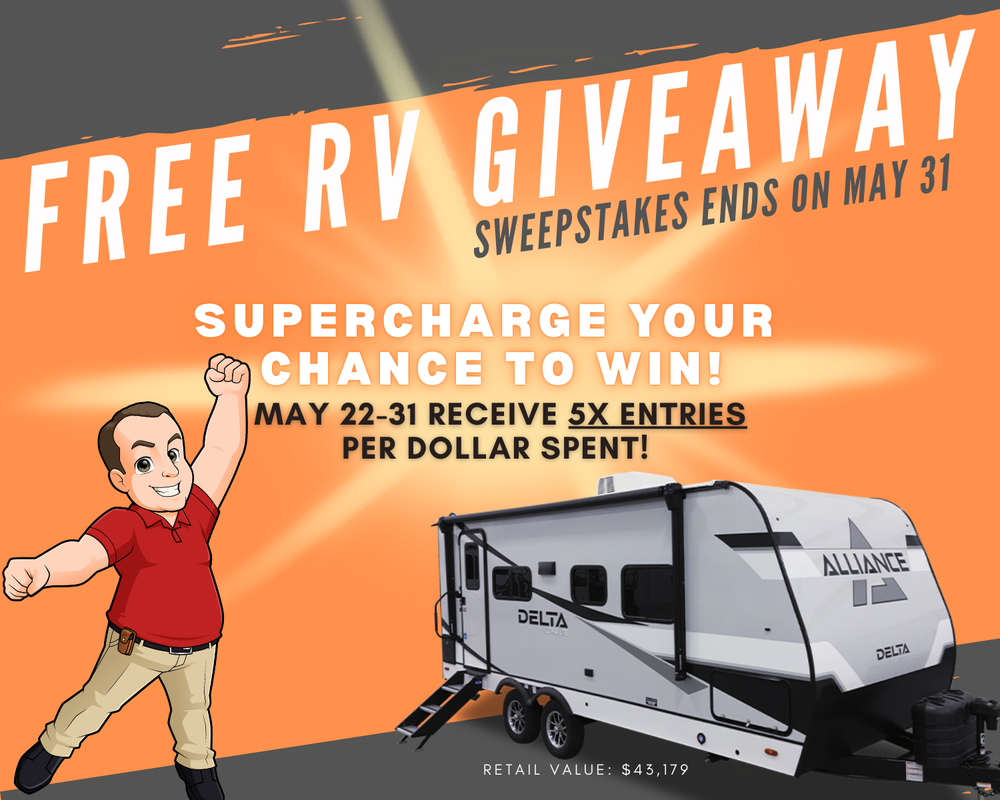 Rv Raffle You’re In! Thanks for Entering the RV Giveaway! – Liquified