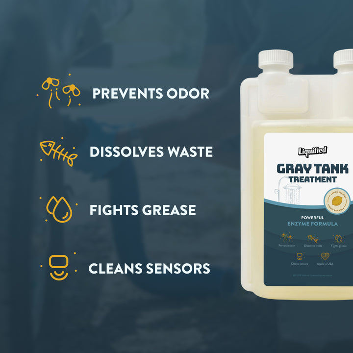 RV Gray Tank Treatment Lemon Scent