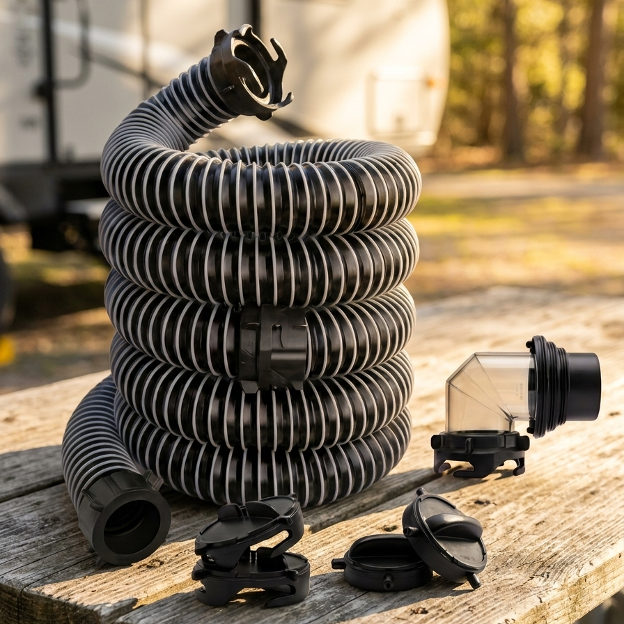 Gravity 20' Premium Sewer Hose Kit
