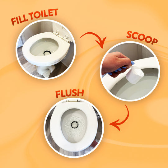 Liquified RV Powder Toilet Treatment – Orange Scent