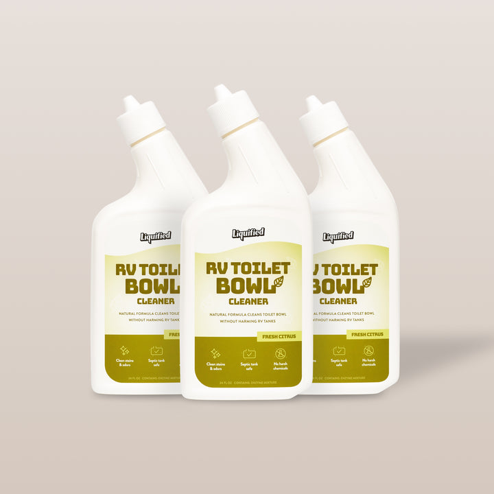 Liquified RV Toilet Bowl Cleaner