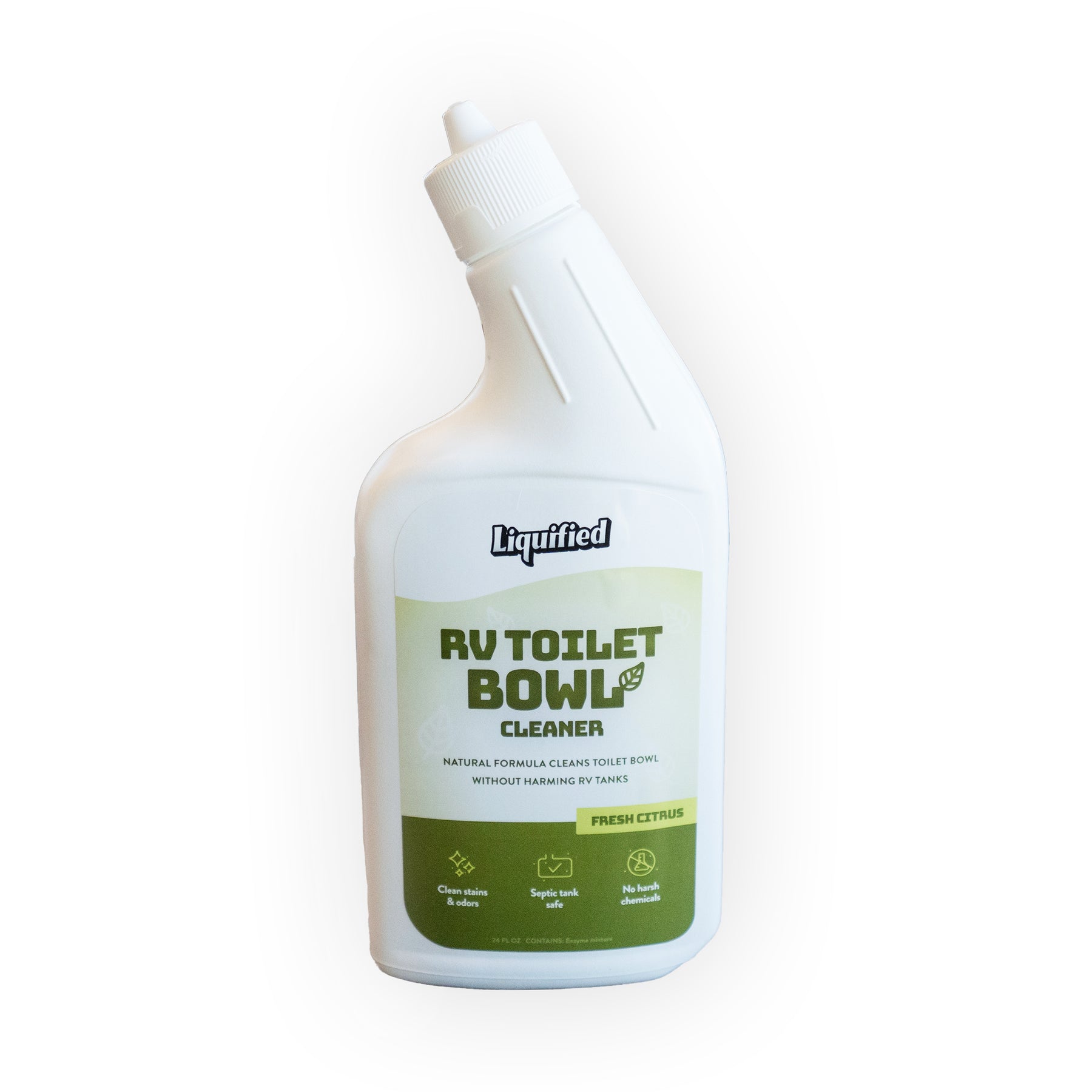 Liquified RV Toilet Bowl Cleaner | Safe, Enzyme-Based Citrus